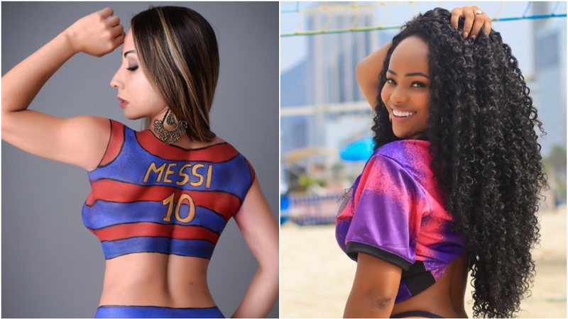 Modelos do Miss Bumbum estão animadas com a Champions League - Foto: Divulgação