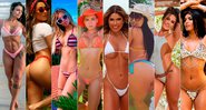 Leila Dantas, Vivi Lima, MC Bragança, Mari Valents, Vanusa Freitas, Cássia Mello, Lunna Leblanc e Suzana Simonet estão no Miss Bumbum 2021 - Foto: Reprodução/ Instagram