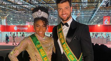 Mariele Paixão e Glauber Pádua foram eleitos Miss e Mister Brasil 2023 - Foto: Divulgação