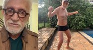 Ator de 85 anos recebeu diversos elogios ao mostrar bom humor e corpo em forma - Foto: Reprodução / Instagram @moacyrfranco