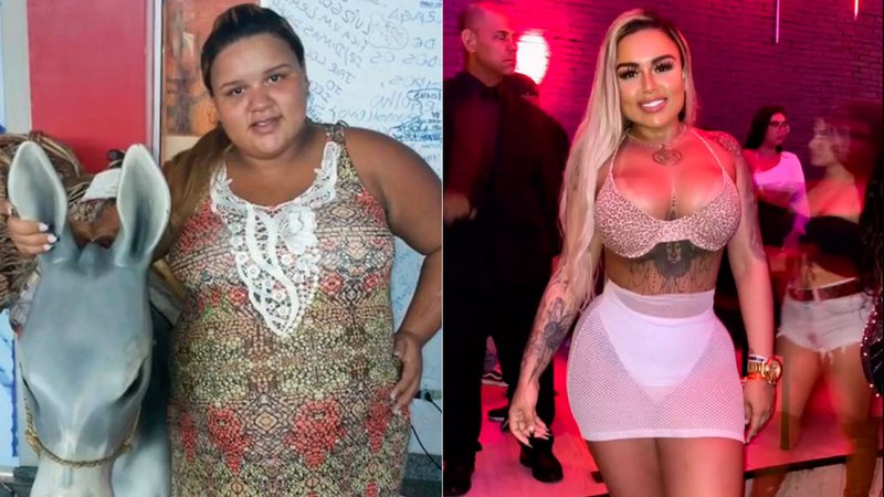 Monalisa Moura mostrou antes e depois e recebeu elogios - Foto: Reprodução/ Instagram@eumonalisamoura