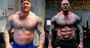 Hafthór Júlíus Björnsson perdeu 45 quilos e exibiu corpo sarado - Foto: Reprodução/ Instagram@thorbjornsson