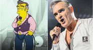 Morrissey foi retratado como "hipócrita e racista" em Os Simpsons; cantor não gostou - Foto: Reprodução / 20th Century Studios / Instagram