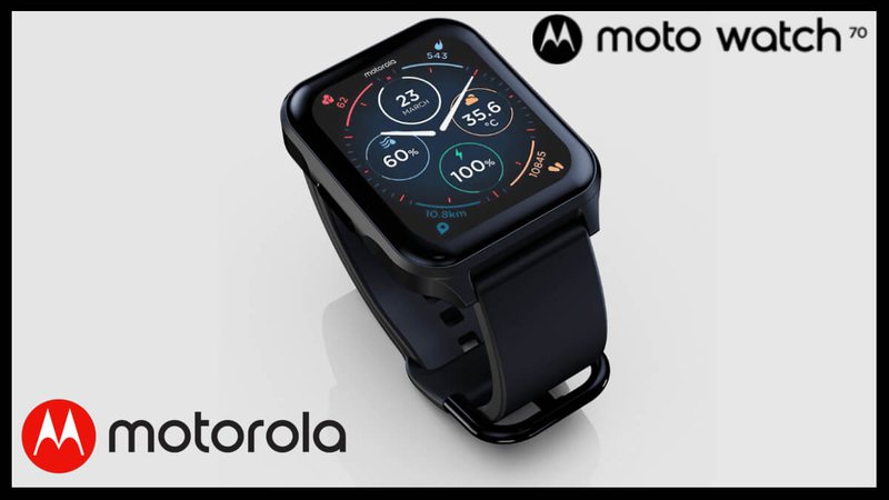 Moto Watch 70 - Divulgação