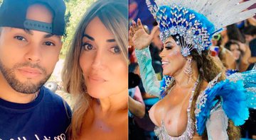 Marcela Porto e o marido se reconciliaram após desentendimento no carnaval - Foto: Reprodução/ Instagram@mulherabacaxi7