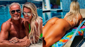 Cristianne Menezes exibiu corpo irretocável à beira da piscina - Foto: Reprodução/ Instagram@cristianneoficial
