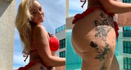 Mulher Pera exibiu estrias e celulites e mandou recado sobre amor próprio - Foto: Reprodução/ Instagram@mulherperaoficial