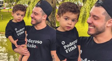Murilo Huff é pai de Leo, fruto de seu relacionamento com Marília Mendonça - Foto: Reprodução / Instagram