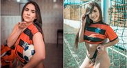 Renata Hausenbak foi eleita a Musa do Flamengo no concurso Musa do Brasileirão - Foto: Reprodução / Instagram