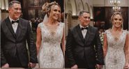 Francine Carvalho e Paulo Sérgio Ferreira se casaram neste fim de semana - Fotos: Bruno Ferreira / Edu Graboski / Divulgação