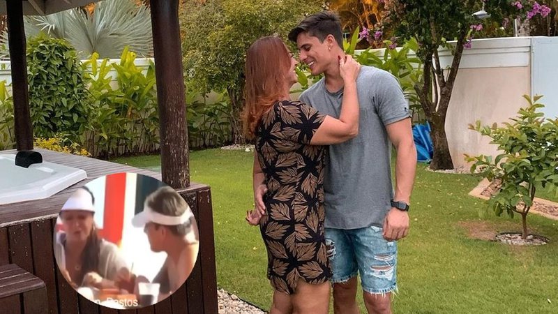 Tiago chegou a homenagear a ex nas redes sociais em janeiro - Reprodução/Instagram