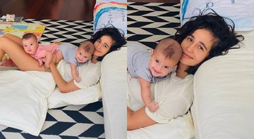 Nanda Costa compartilhou novo clique ao lado das filhas nesta sexta-feira (08/04) - Foto: Reprodução / Instagram