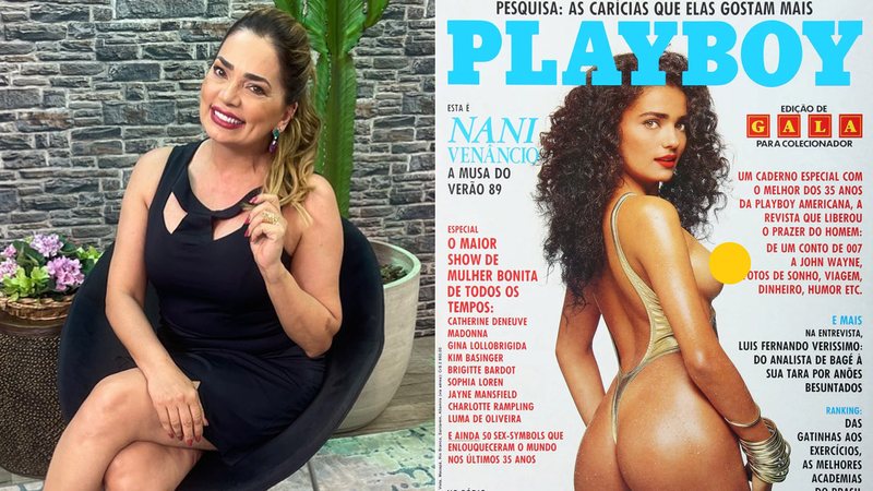 Nani Venâncio diz que usou cachê da Playboy para recuperar a casa do pai - Foto: Reprodução/ Instagram@nanivenanciooficial e Divulgação