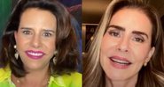 Narcisa Tamborindeguy com Maitê Proença em live - Foto: Reprodução / Instagram