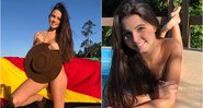 Natasha Steffens, de 19 anos, tem chamado a atenção nas redes sociais - Foto: Alex Ribeiro / Edu Graboski / Divulgação