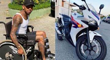 Nego do Borel anunciou sorteio de moto após acidente - Foto: Reprodução/ Instagram