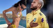 Jogador e Marquezine viveram romance entre 2013 e 2018, com idas e vindas - Reprodução / Instagram @neymar @brumarquezine