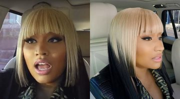 Nicki Minaj participou do quadro Carpool Karaoke para o The Late Late Show com James Corden - Foto: Reprodução / YouTube