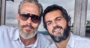 Nico Puig ao lado do marido, Jeff Lattari: 25 anos de relacionamento - Foto: Reprodução / Instagram @puignico