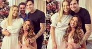 Solange Almeida, Rafal Almeida, Nicole Bahls e Monilton - Foto: Reprodução / Instagram @nicolebahls