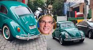 Olivier Anquier recuperou Fusca usado no programa Diário de Olivier - Foto: Reprodução/ Instagram@olivieranquier