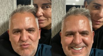 Orlando Morais aparece empolgado em uma mini sessão de fotos com a amada - Foto: Reprodução / Instagram