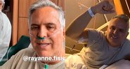 Orlando Morais mostrou acessos que tem no braço para tomar medicamentos - Foto: Reprodução/ Instagram@orlandomorais62