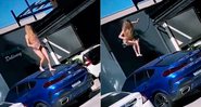 Orochi mostrou mulher vandalizando sua BMW X6 - Foto: Reprodução/ Instagram@orochi