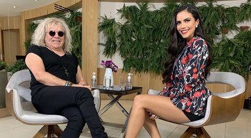 Ovelha deu entrevista para Daniela Albuquerque no programa Sensacional - Foto: Reprodução / Divulgação