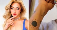 Pabllo Vittar mostra tatuagem feita em homenagem a seus fãs - Foto: Reprodução / Instagram