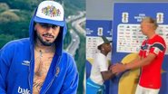 Zé Felipe usou as redes sociais para criticar a postura de Vini Jr. após a derrota. - Reprodução Instagram