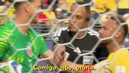 VÍDEO: Leitura labial revela o que Neymar disse a goleiro da Noruega antes de pênalti decisivo - Reprodução TV / Fantástico