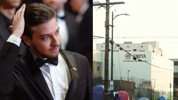 Pietro Krauss e Pedro Paracampos passaram um dia em Skid Row, considerada a maior Cracolândia do mundo, durante gravação de um documentário. - Reprodução Instagram