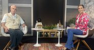 Padre Júlio Lancellotti é entrevistado por Daniela Albuquerque - Foto: Reprodução / RedeTV!
