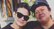 Yudi junto ao pai, Nelson Tamashiro - Reprodução/Instagram@yuditamashiro