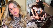 Ex do DJ publicou diversos vídeos, que foram gravados por uma câmera de segurança interna - Foto: Reprodução/ Instagram@pamellaholanda