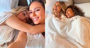 Lan Lanh comentou foto de Nanda Costa e Paolla Oliveira na cama - Foto: Reprodução/ Instagram@paollaoliveirareal