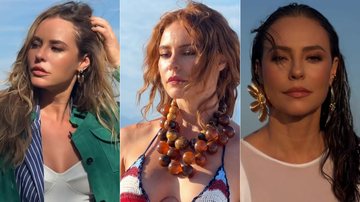 Paolla Oliveira mostrou diferentes cabelos e pediu a opinião dos fãs