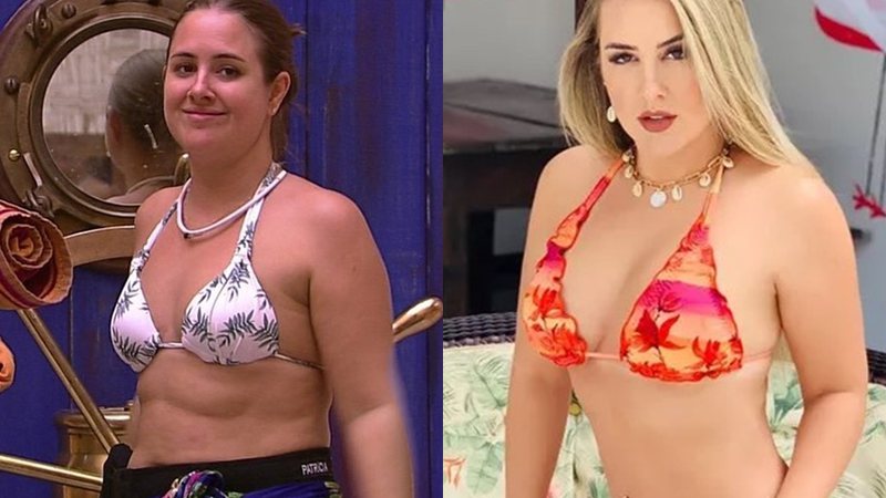 Ex-BBB Patrícia Leitte mostra "antes e depois" de emagrecer e brinca sobre quarentena - Foto: Reprodução / Instagram
