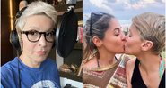 Patrícia Marx posta foto rara beijando a namorada, Renata Pereira - Foto: Reprodução / Instagram