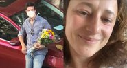 Paula Braun é surpreendida por Mateus Solano - Foto: Reprodução / Instagram @paulabraunoficial