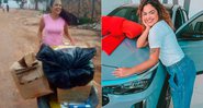 Paula Freitas mostrou “antes e depois” e comemorou compra de carro - Foto: Reprodução/ Instagram@paulafreitas