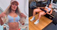 Paula Lima diz ter sofrido preconceito por treinar de shorts curto - Foto: Reprodução/ Instagram@paullalimmaa7