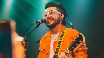 Pe Lanza é cantor, compositor e ex-vocalista da banda Restart - Foto: Dan Souza
