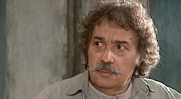 Pedro Paulo Rangel como Calixto, seu personagem em O Cravo e a Rosa - Foto: Reprodução/ TV Globo