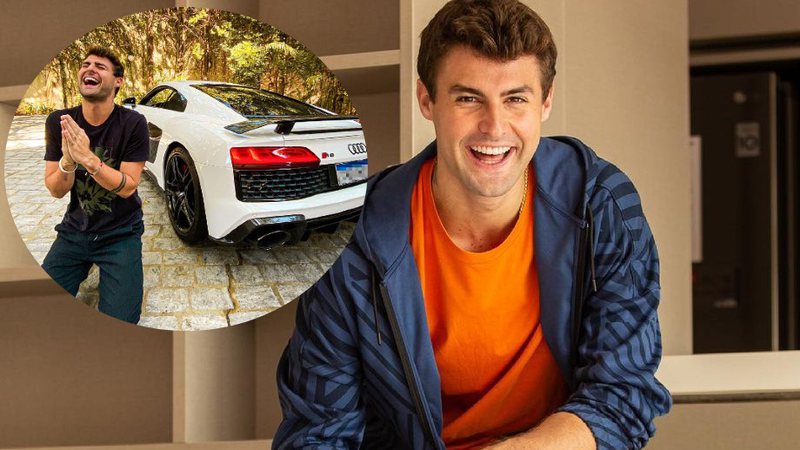 Youtuber agora é dono de um Audi R8 Motor V10 - Reprodução/Instagram