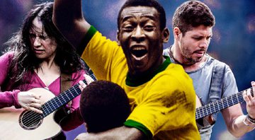 Prestes a completar 80 anos, Pelé reativa sua carreira musical ao lado de dupla mexicana - Reprodução