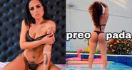 Perlla ironizou vizinhos que mandaram comunicado sobre suas fotos sensuais - Foto: Reprodução / Instagram@perlla
