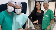 Perlla ao lado de seu cirurgião - Foto: Reprodução / Instagram @perlla