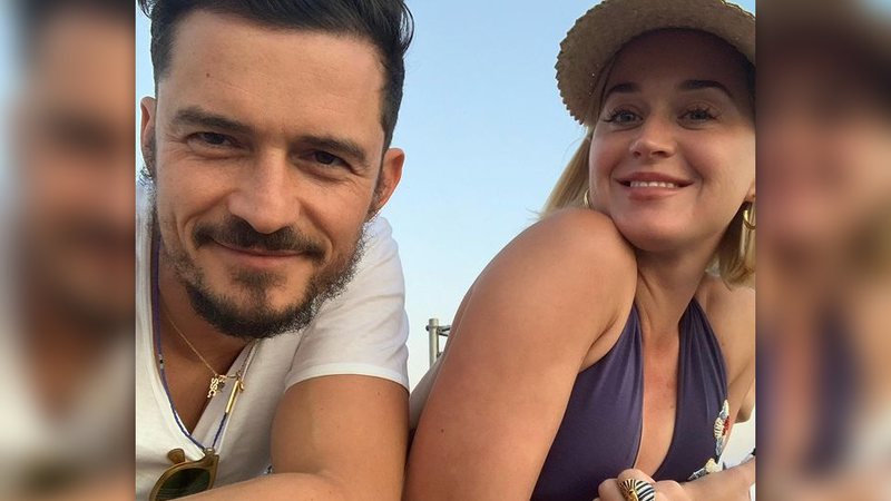 Orlando Bloom e Katy Perry - Reprodução/Instagram@orlandobloom